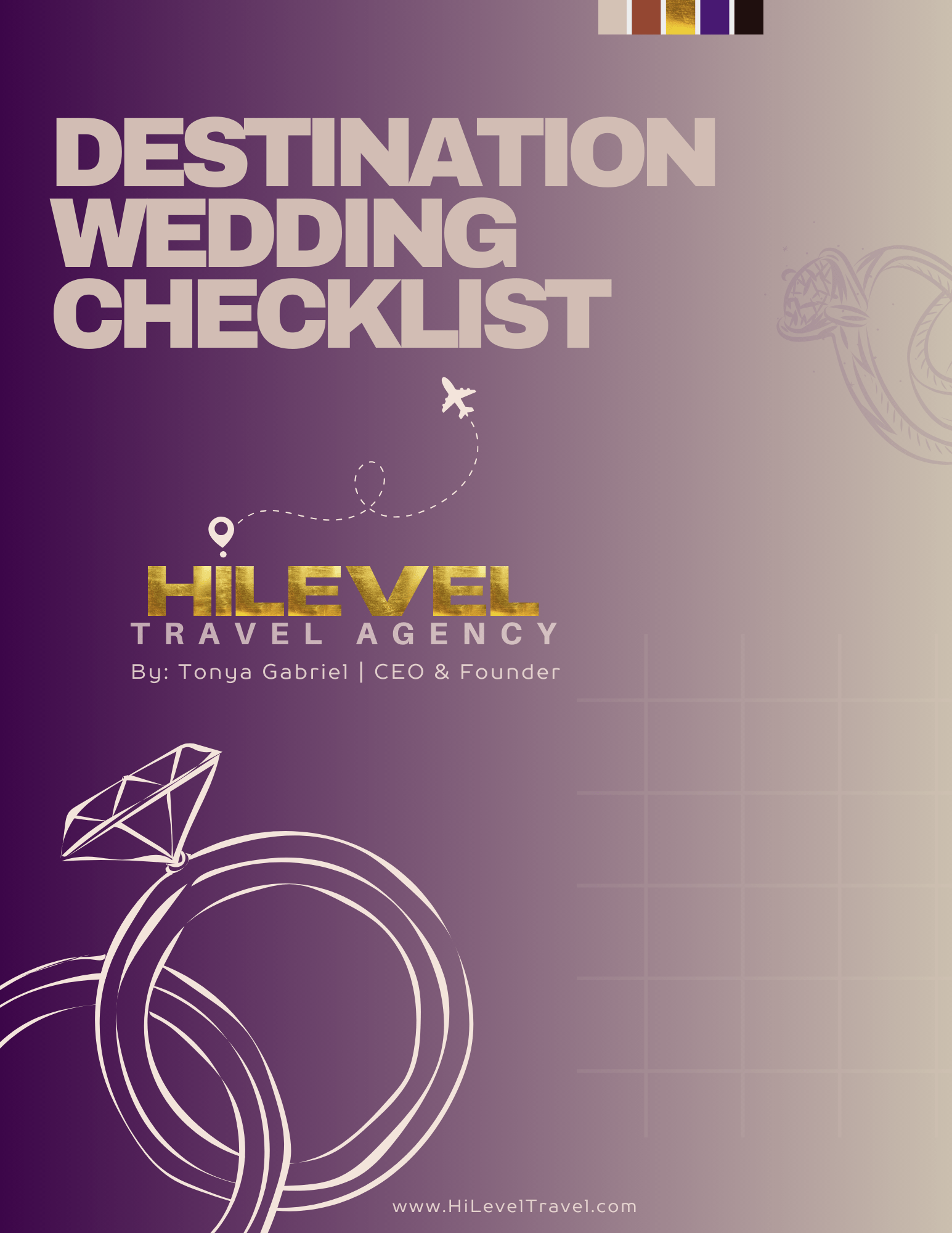 Comprehensive Destination Wedding Checklist - Free Digital Download ...