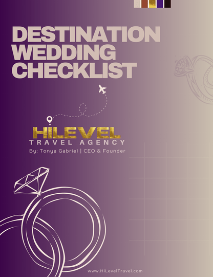 Comprehensive Destination Wedding Checklist - Free Digital Download